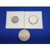 Image 5 : 3 90% Silver U.S. Coins: 1940-D Mercury Dime, 1963 Washington Quarter, & 1920 Walking Liberty Half 