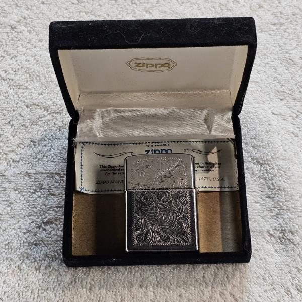 Genuine Zippo Venetian Windproof Pocket Lighter
