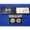 Image 1 : 2025 U.S. Mint - Morgan and Peace Dollar Reverse Proof 2-Coin Set .999 Fine Silver - Incredible Set