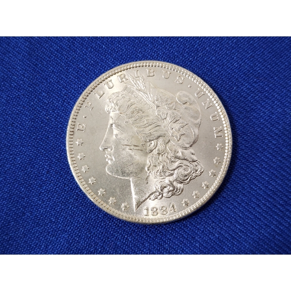 1884 90% Silver Morgan Dollar