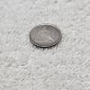 Image 2 : 1860 90% Silver Seated Liberty Half-Dime FV: $.05
