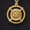 Image 2 : Two Gold-Filled Necklace, The Chesapeake & Potomac Telephone Co. Pendant