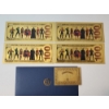Image 4 : x4 Assorted DC Comics Superheroes $100 99999999 24K Gold Foil Banknotes Set w/ CoA
