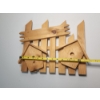 Image 3 : Wooden Birdhouse and Picket Fence Decor 