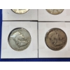 Image 3 : 4 Franklin Silver Half Dollars - Years: 1955, 1951, 1960, 1951