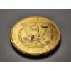 Image 3 : Gold Plated 1886 Morgan Silver Dollar - 90% Silver Coin