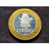 Image 2 : Fremont Casino Las Vegas, Nevada Limited Edition Ten Dollar Gaming Token .999 Fine Silver - 