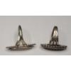 Image 2 : (2) Southwestern Style Sterling Silver Rings - Sizes 6.5 & 8 - Weight: 9.9g