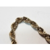 Image 4 : Stunning 14K Yellow Gold Rope Diamond Cut Chain - 26in - 22.7g