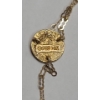 Image 6 : 14K Yellow Gold Mèia Vintage 18" Cherub Lariat Necklace - Weight: 2.4g