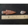 Image 4 : Group Of 15 South Western Flint Indian Arrowheads Incl Large 4" Point & 14 1.5" Points