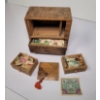 Image 1 : Vintage Box With Assorted Old Stamps And Foreign Money