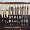 Image 2 : Vintage Normandy Rose Silver-Plated Flatware Canteen Set (5.6lbs)