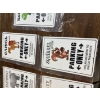 Image 2 : Parking Signs - 7 Total - Animals - 8x12" - Tin Signs