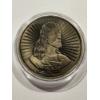 Image 1 : Jesus Christ Son of God Challenge Coin - Jesus Saves - Beautiful Coin In Protective Holder