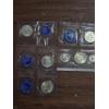 Image 4 : (2) Eisenhower Dollars in Display Cases & (5) Silver Proof Sets 1971-1974 & Bicentennial