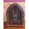 Image 1 : Louisville Home Pickup - Vintage Style Cathedral Type Console Radio - Am / FM 11 x 15  Excellent