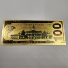 Image 2 : Coin Hub "Good pick-up" Novelty $100 24K 999999 Gold Foil Note