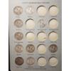 Image 3 : Standing Liberty Half Dollar Collection Book Ft. Barber Half Dollars - Face Val of $11 in 90% Silver