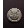 Image 1 : Rare Halloween Pumpkin Face 50 Gram .999 Fine Oz Silver Coin - Mint Condition