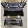 Image 2 :  Brand New Rugged Plastic Stanley 26'' Toolbox With Removable Tray Insert & Lockable Closures 