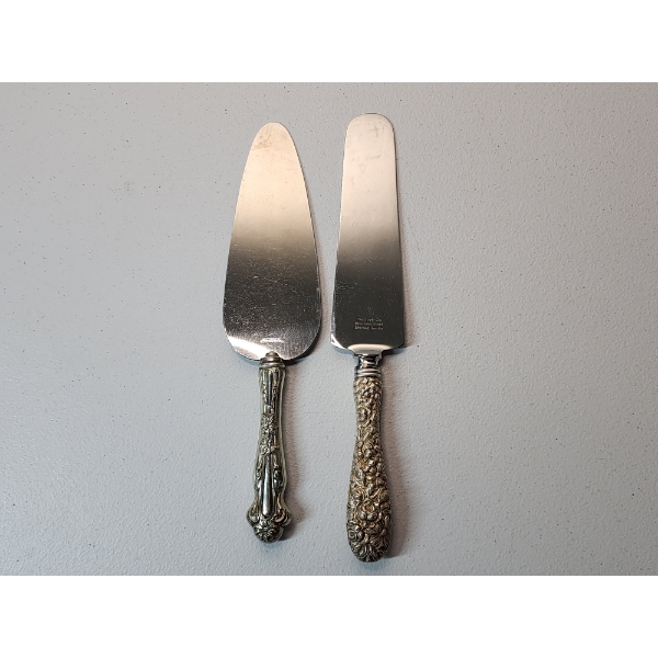 Sterling Silver Handle Cake/Pie Serving Set TW: 168.2g