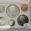 Image 3 : 1967 Canada Centennial Mint Coins Including 80% Silver Dollar, 50 Cents, 25 Cents, 10 Cents