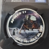 Image 2 : NGCX Reverse Proof PF10 2025 Niue $1 Apollo 11 Landing 1 oz .999 Fine Silver w/ Armstrong Jacket 