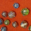 Image 2 : Vintage Group Of Embellished Glass Beads - Murano? 