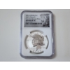 Image 1 : NGC GRADED REVERSE PF 70 Official Mint Set 2023-S .999 Fine Silver Peace Dollar