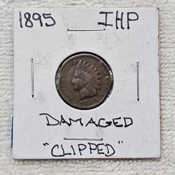 Circulated 1895 Indian Head Penny
