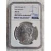 Image 1 : 2023 Morgan .999 Fine Silver Dollar - NGC MS-70 - AFV $1 - GREAT CONDITION!!!