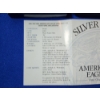 Image 2 : 2002-W Silver American Eagle Proof $1 - 1 Troy oz .999 Fine Silver w/ Box & CoA