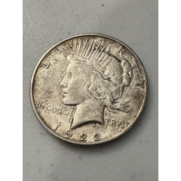 1922 United States Peace Silver Dollar