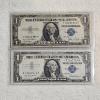Image 1 : Two Historic United States $1 Silver Certificates FV: $2.00