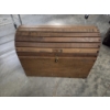 Image 1 : Beautiful Solid Wood 17'' x 23'' Hand Crafted Treasure Chest 