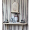 Image 1 : Louisville Home Pickup - Thomas Kinkade Lighthouses - Clock & Shelf - As shown