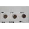 Image 2 : (10) Assorted Years Lincoln Wheat Cents & 2025 Lincoln Cent - Face Value: $0.11