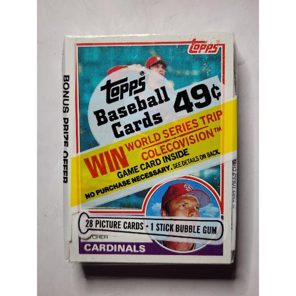 1983 Topps Baseball Sealed 28 Card Pack