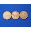 Image 1 : Lot of (3) Christmas Theme 1 oz .999 Fine Copper Rounds in Excellent Condition