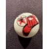 Image 3 : Vintage TEXACO Fire Chief Gasoline Advertising One Inch Shooter Marble - Mint Condition