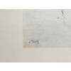 Image 3 : Print of "The Boulevard de Cinchy Under Snow" by Norbert Goeneutte - in Approx. 19in x 24in Frame