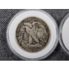 Image 6 : Three United States 90% Silver Coins in Protective Capsules ~ $0.85 Face Value ~ 