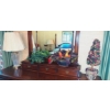 Image 1 : Excellent Group Of Table Top Collectibles Incl's Crystal Lamp Vase  & More As Shown