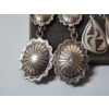 Image 3 : Western-Style Sterling Silver Dangle Earrings - TW: 17.6g