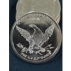 Image 2 : American Prospector .999 Fine Copper Troy Ounce Coin - Mint Condition - Exceptional Coin