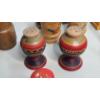 Image 4 : Large Lot Of Assorted Wooden Collectible Salt & Pepper Shaker Sets