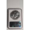 Image 3 : NGC 2011-S MS 69 Early Releases 1 Troy Ounce .999 Fine Silver American Eagle