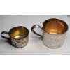 Image 2 : Sterling Silver Lunt & Webster Cups - Total Weight: 76.6g