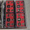 Image 7 : HUGE ASSORTMENT!!! of United States Proof Sets in Protective Cases and Binder
